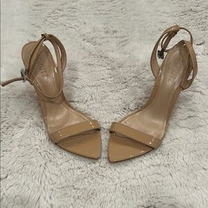 SCHUTZ Tan Wedge Sandals Elegant Versatile Design